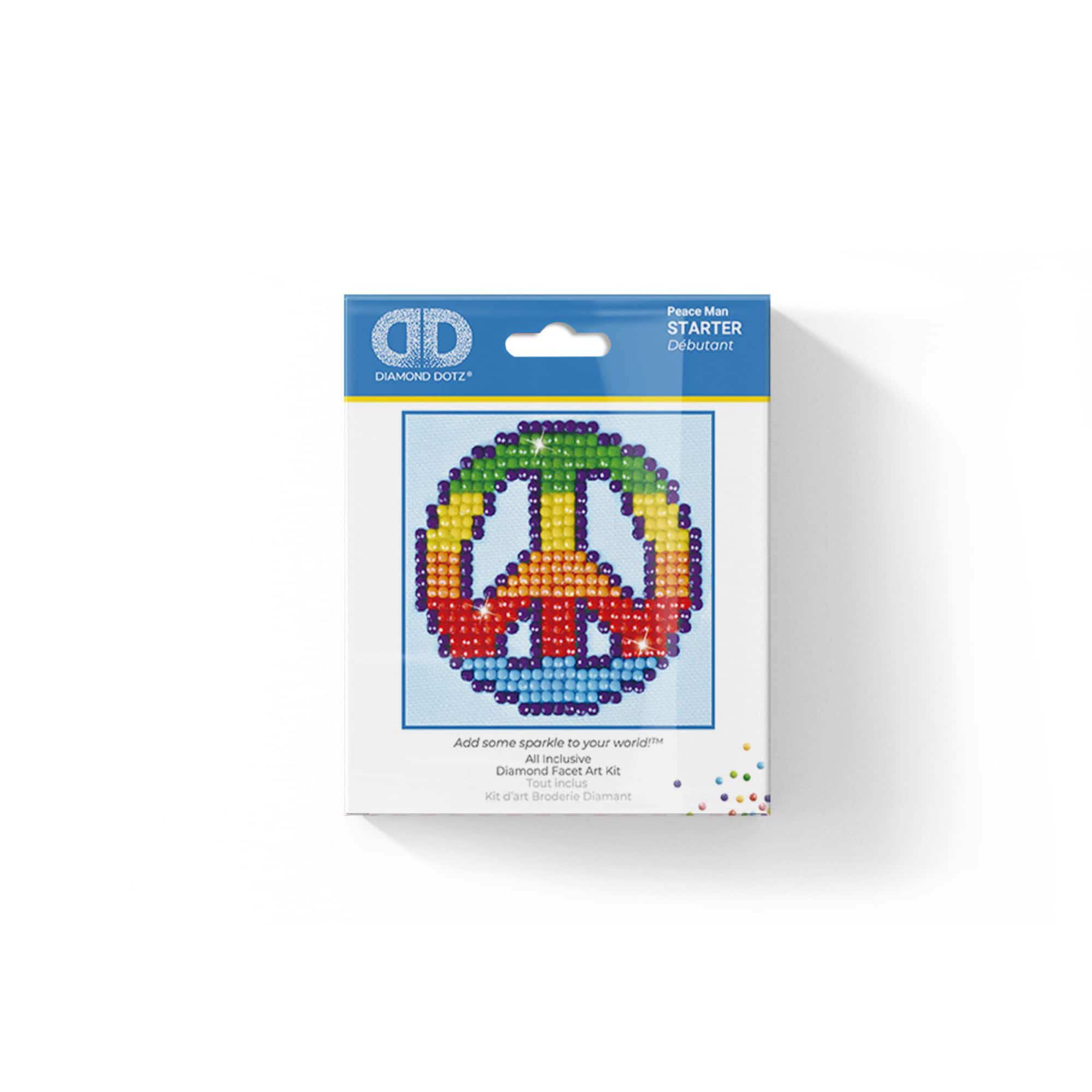 Diamond Dotz® Peace Man Diamond Painting Kit